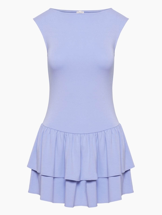 Aritzia Dresses & Skirts - Aritzia Wilfred Bloomsbury Lilac Tiered Mini Dress